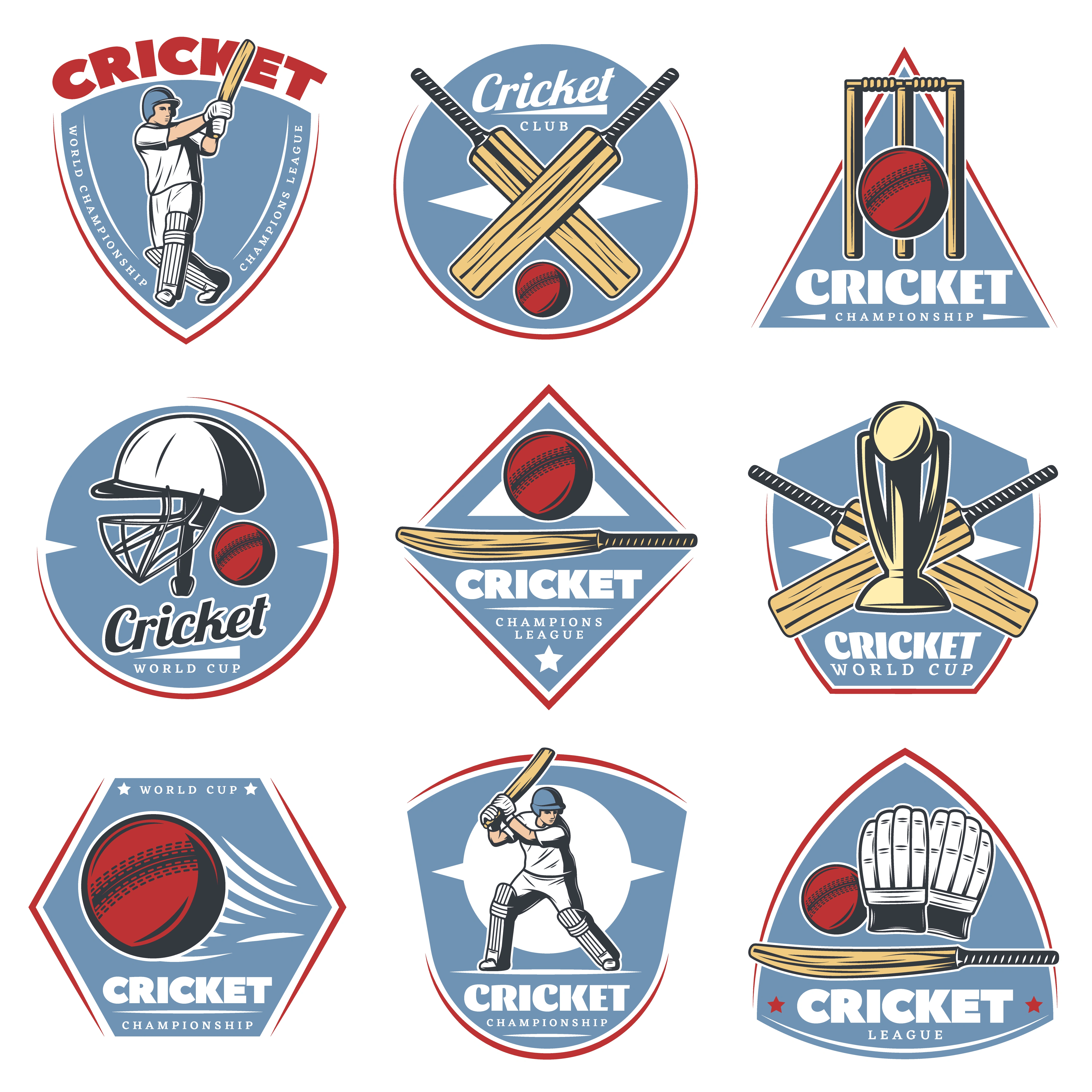 Cricket Bat Stickers